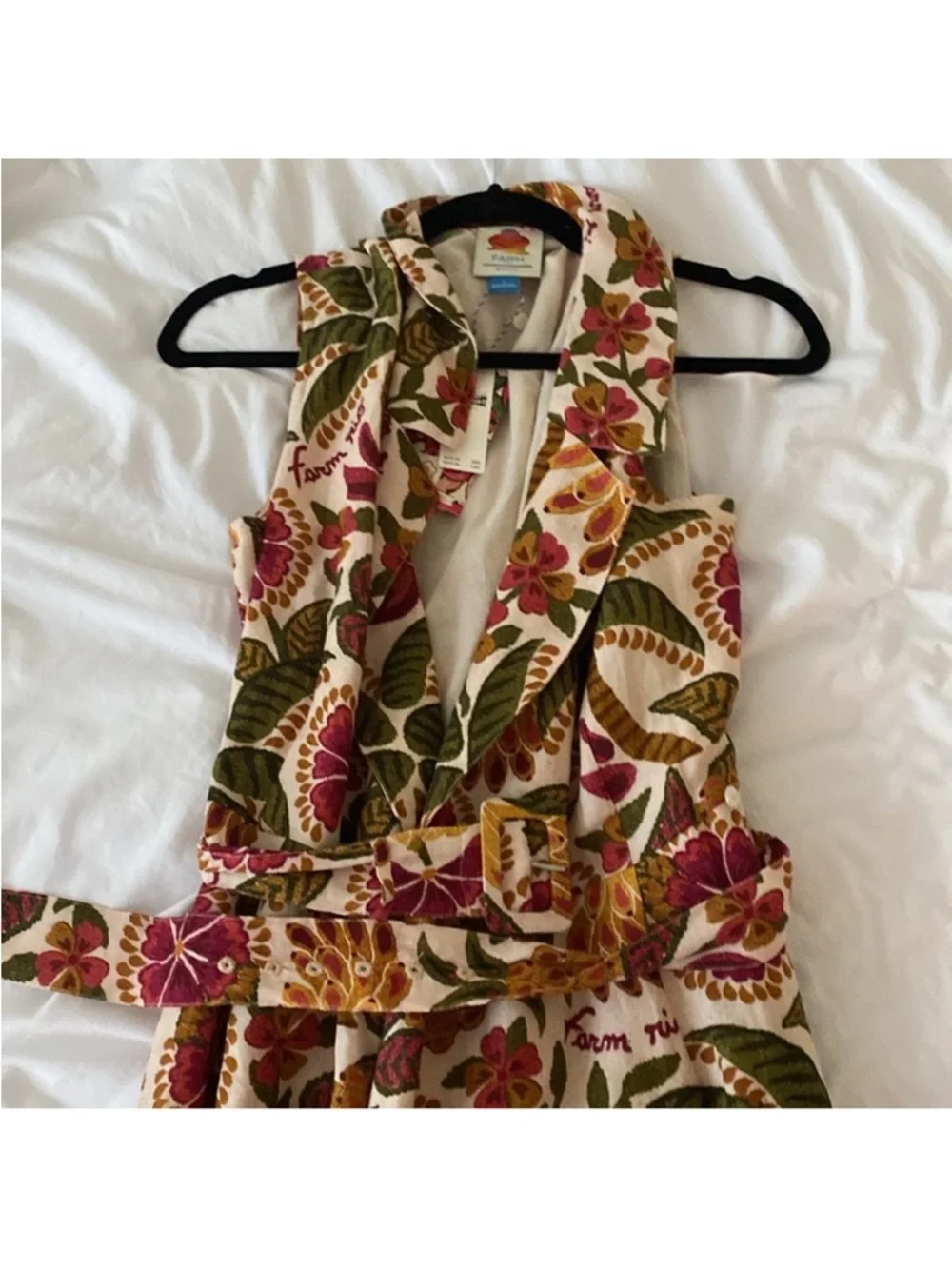 Farm Rio Anthropologie Belted Blazer Dress - Picture 3 of 4